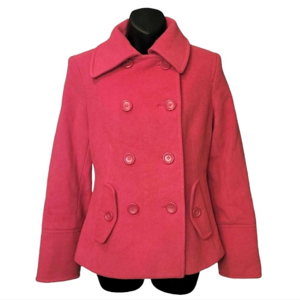 Express Cashmere Blend Peacoat Sz S